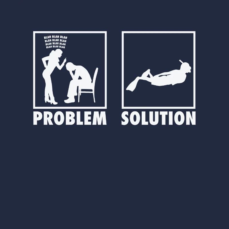 Snorkeling Snorkeler Déclaration Solution au problème.