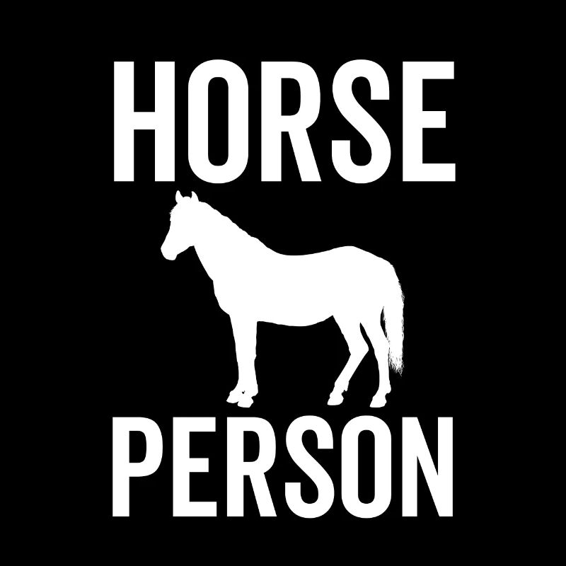 Personne de cheval