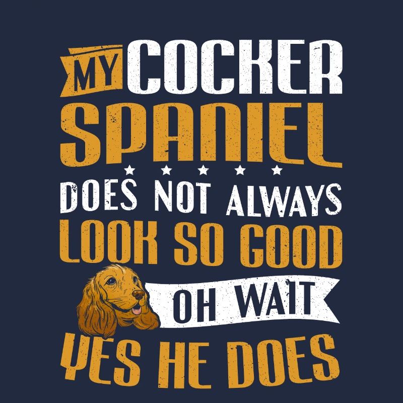 Mon Cocker Spaniel a l’air bien