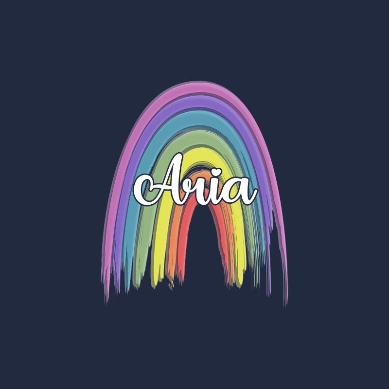 ARIA Rainbow Cursive