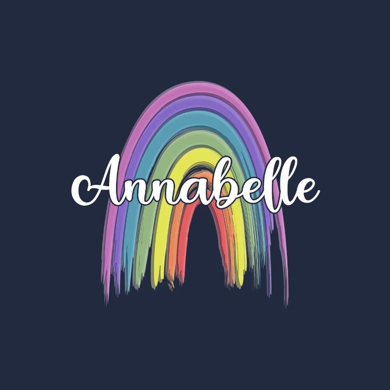 ANNABELLE Arc-en-ciel Cursive