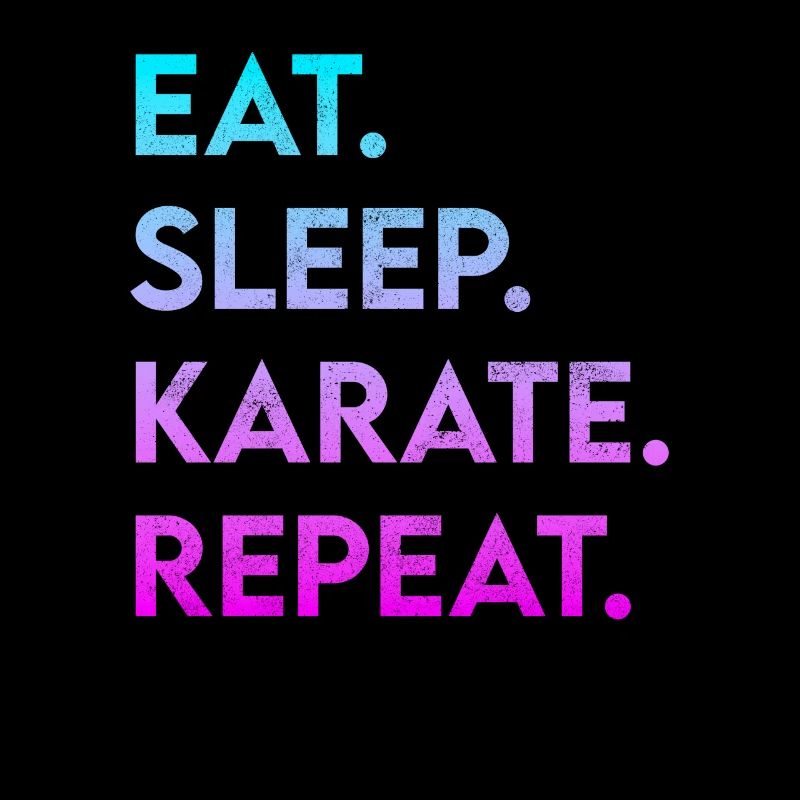 eat sleep karate repeat
