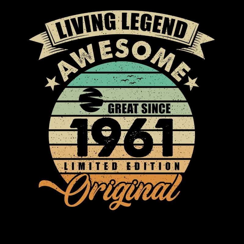 1961 Birthday Retro Orginal