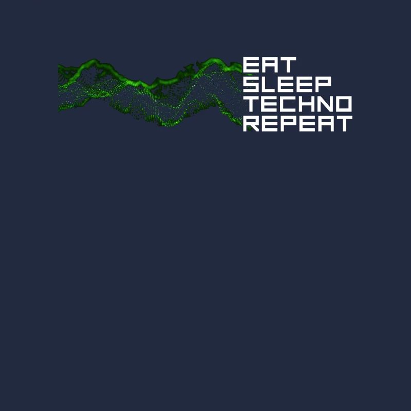 manger du sommeil techno répéter