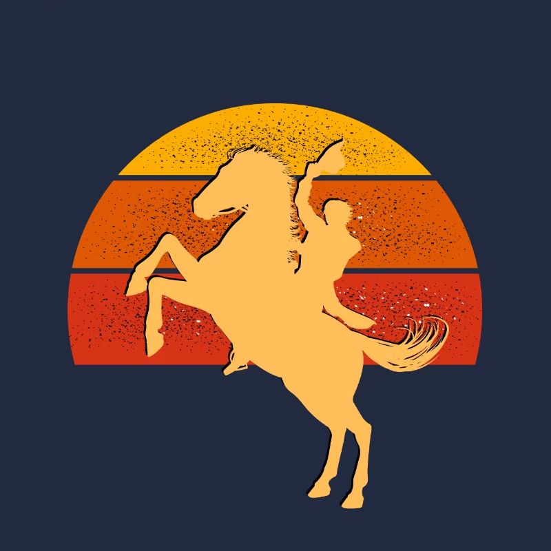 Vintage Reiten - Cavalier Geschenkidee