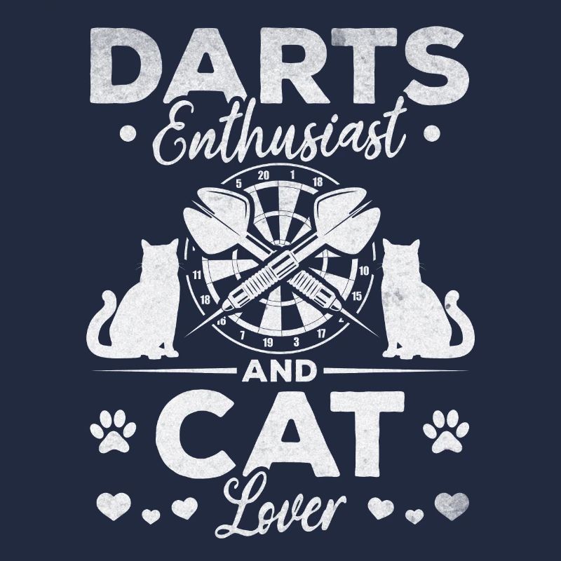 Passionné de fléchettes et amoureux des chats