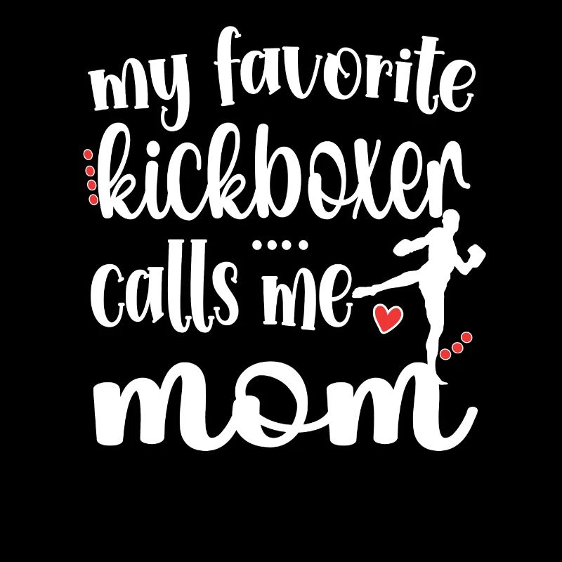 Kickbox-Mama Stolze Kickbox-Mutter Kickboxer Mama
