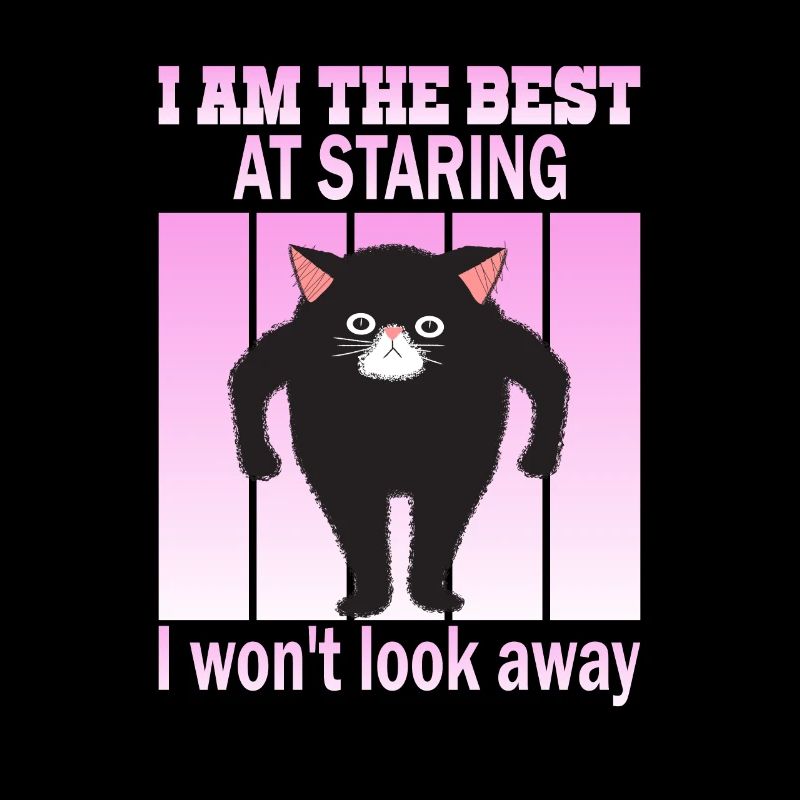 Starrende Katze - Katzen Starren
