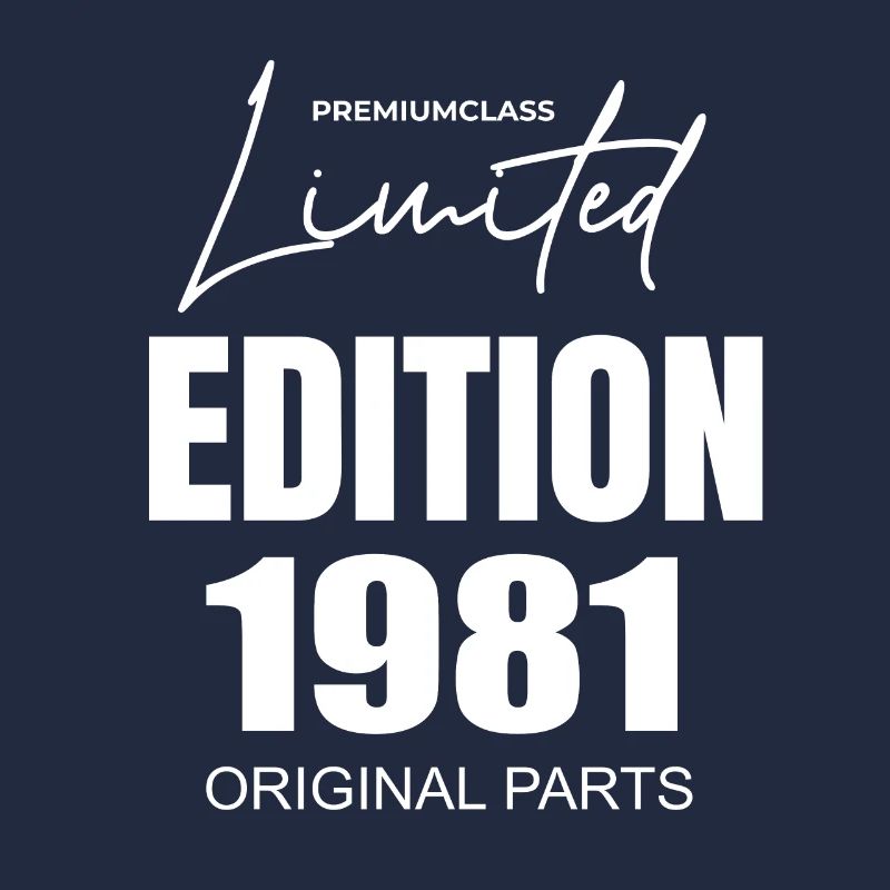 Édition limitée 1981