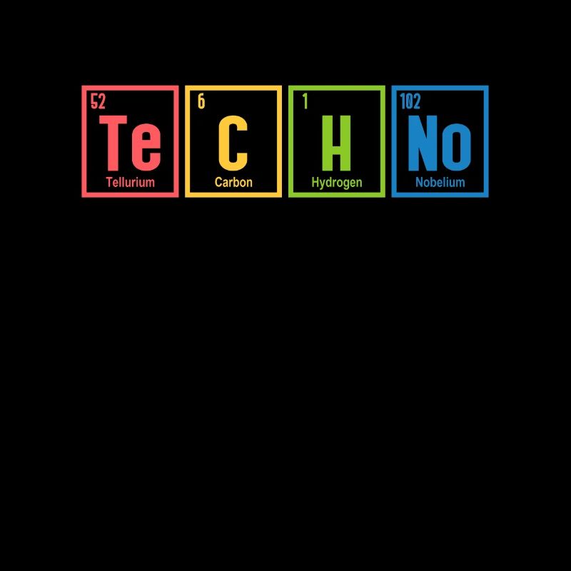 Tableau périodique Rave Techno