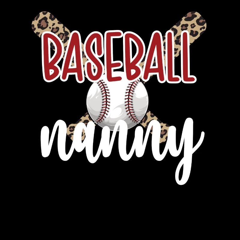 Nanny Oma Eines Baseballspieler Baseball Nanny