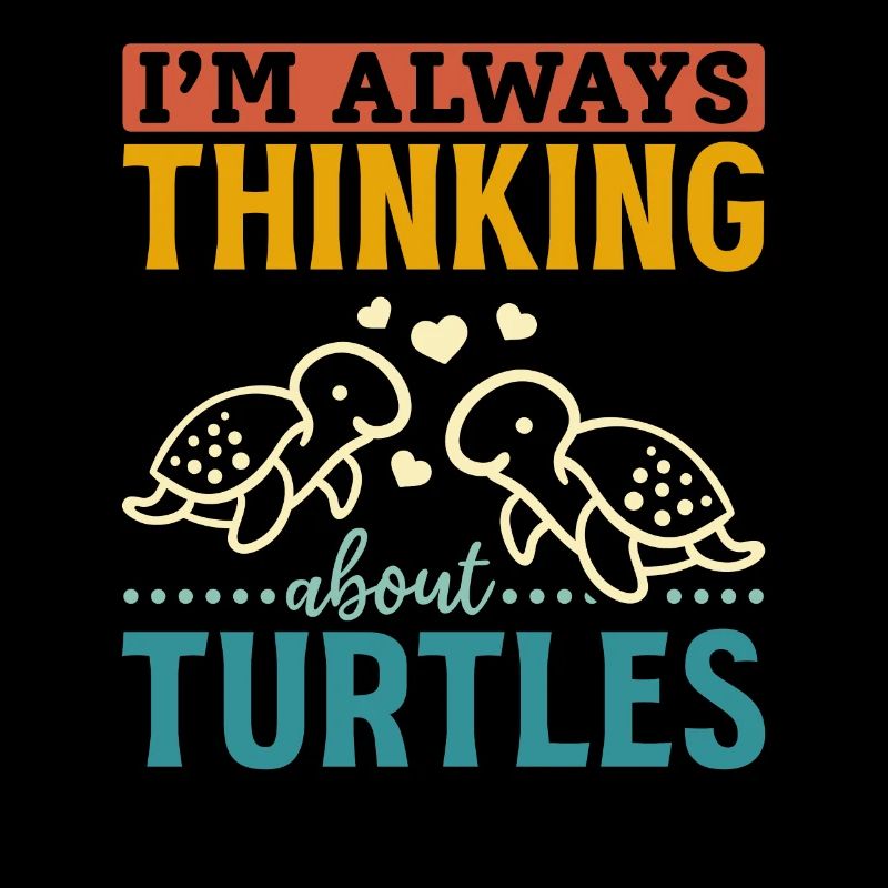 Tortue de mer mignonne je pense