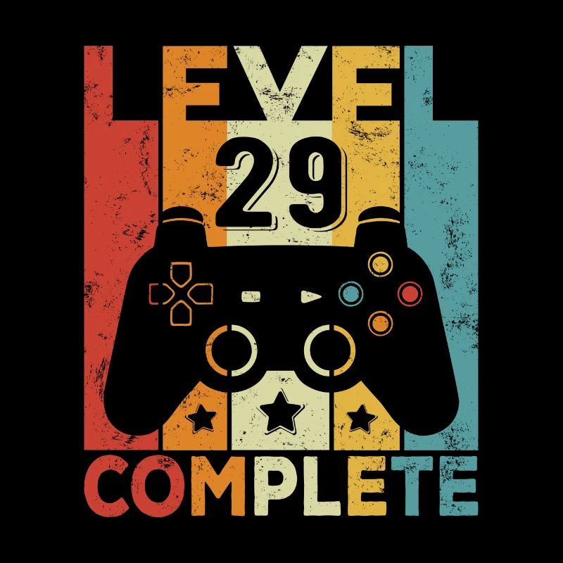 Level 29 Complete Geburtstag 29 Jahre Mann Frau