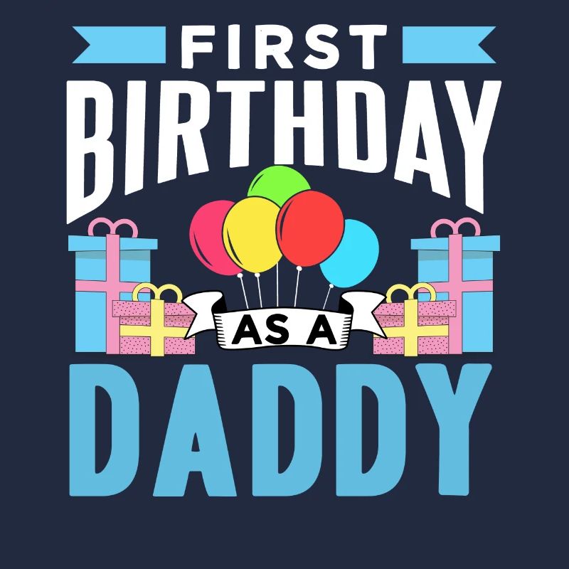 Erster Geburtstag Als Papi Papa Vater Party