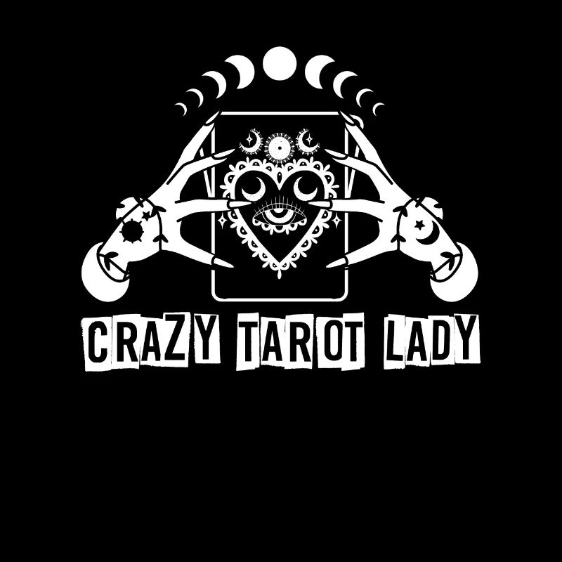 Divination Crazy Tarot Lady Crystal Tarot Cartes