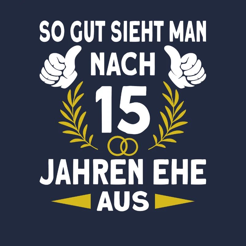Kristallhochzeit 15 Hochzeitstag Ehemann Ehefrau