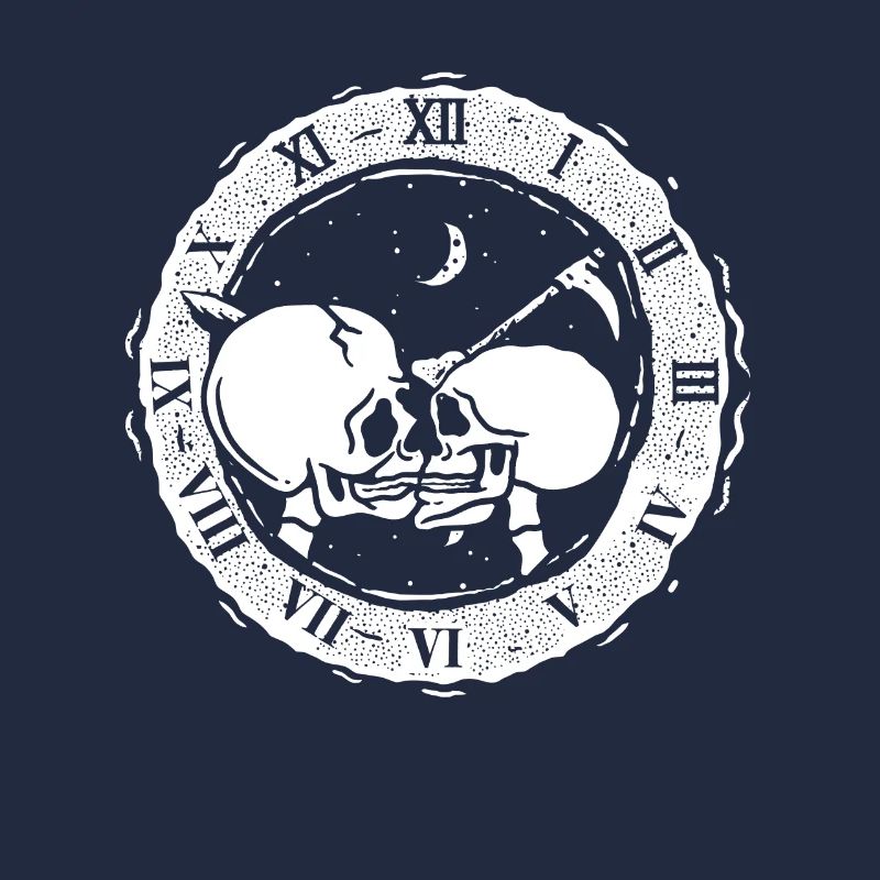 True Love Last Gothic Bones Skeleton Roses Death