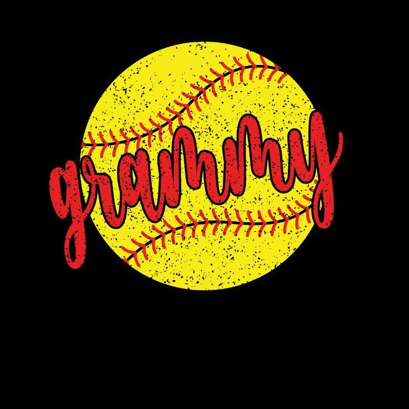 Grammy Oma Eines Softballspieler Softball Grammy