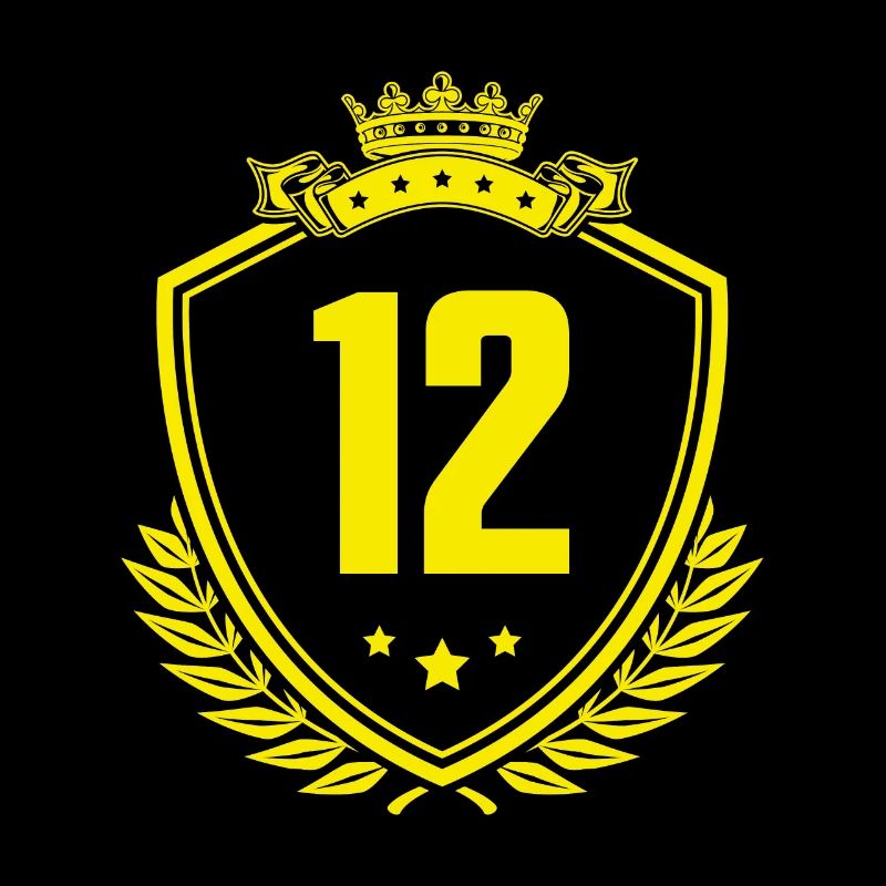 12 Zahl Wappen
