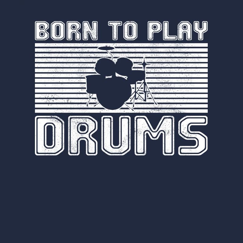 Playing the drums