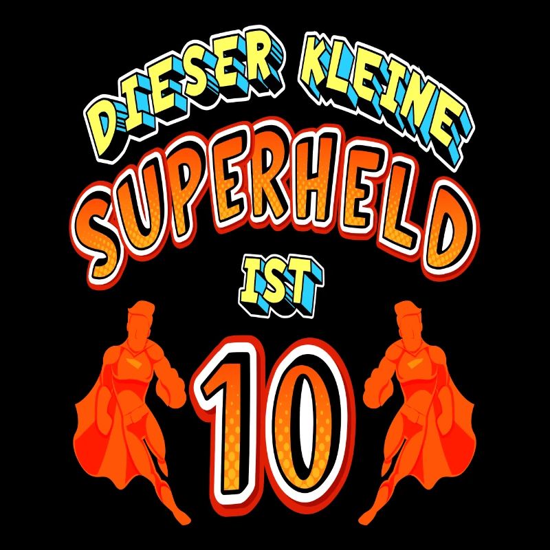 Superhelden 10. Geburtstag Jungs Geschenk