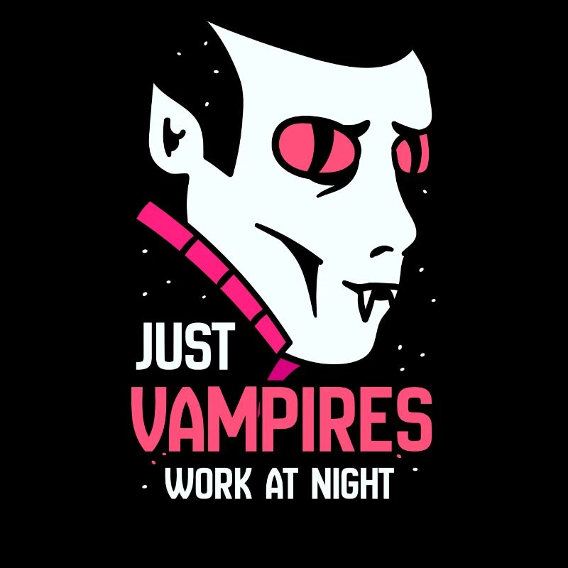 Nur Vampire Arbeiten Nachts Tagschicht Sprüche
