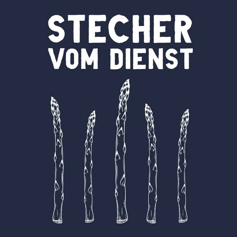 Chefstecher Spargelstecher Spargelernte Bauer