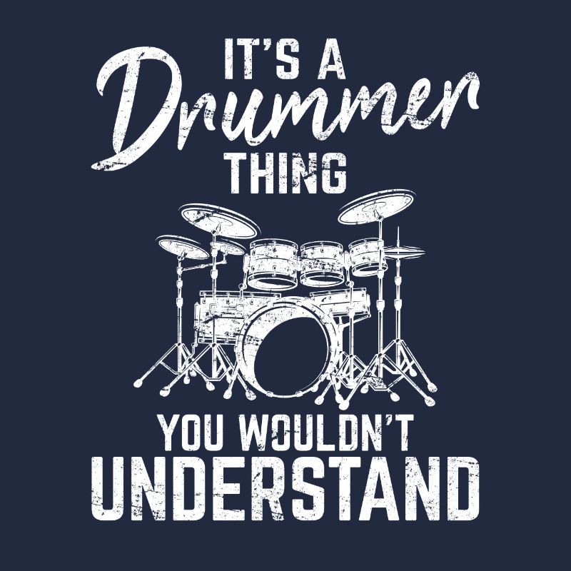 C’est un truc de batteur Drôle De batteur De percussions