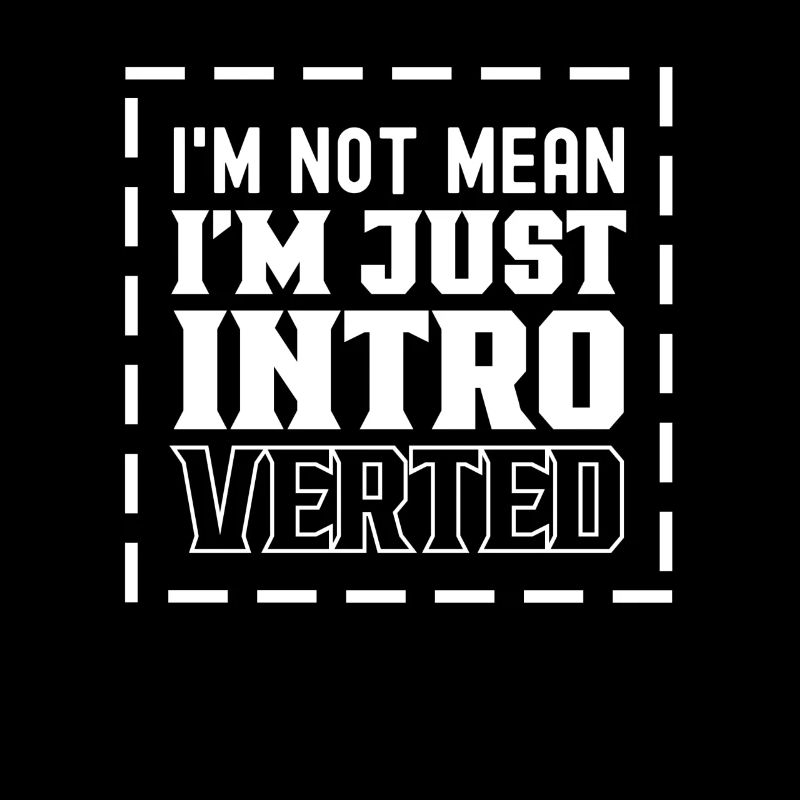 Je ne suis pas méchant, je suis juste un introverti
