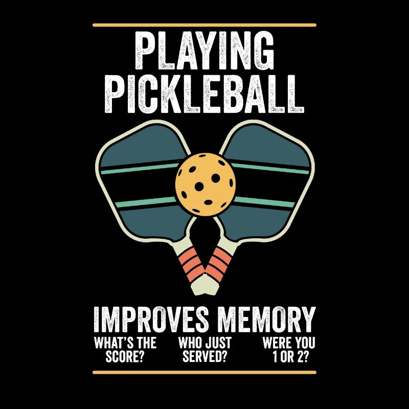 Jouer au pickleball améliore memory Dink Coach Pun