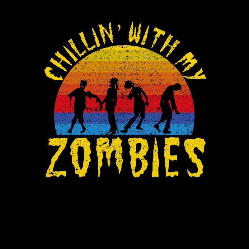 Chillin avec mes zombies Drôle d’Halloween