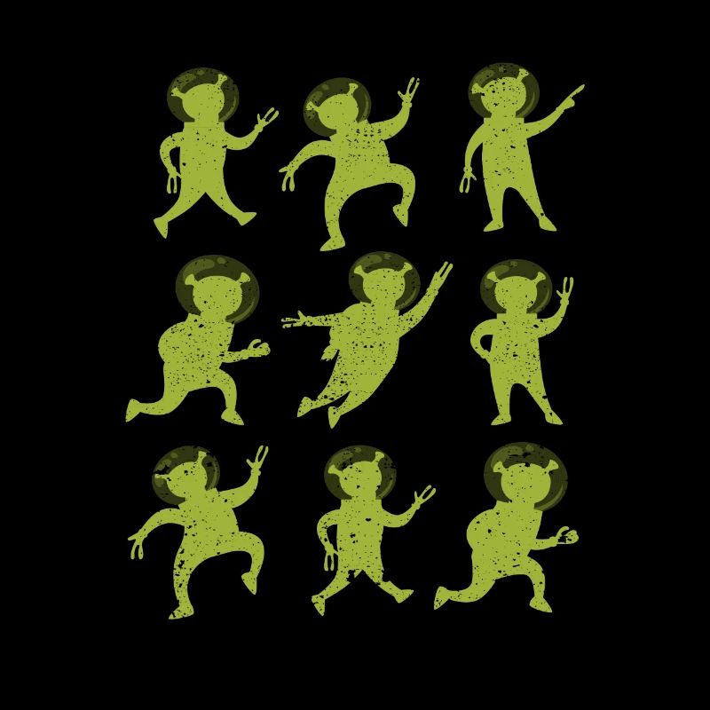 Dancing Aliens Dance Challenge Funny