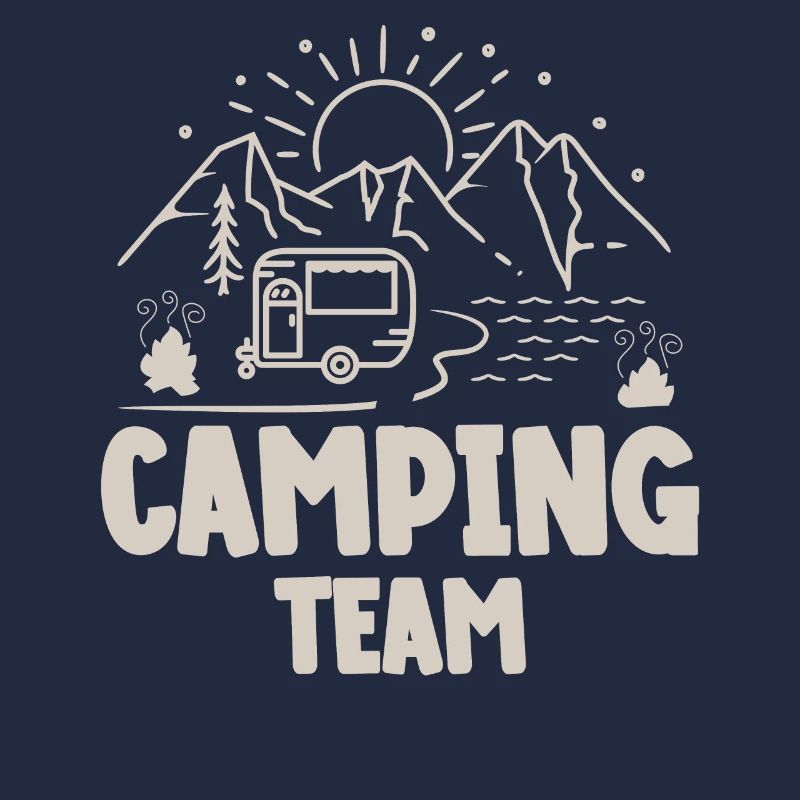 Camping Team Camper Campen
