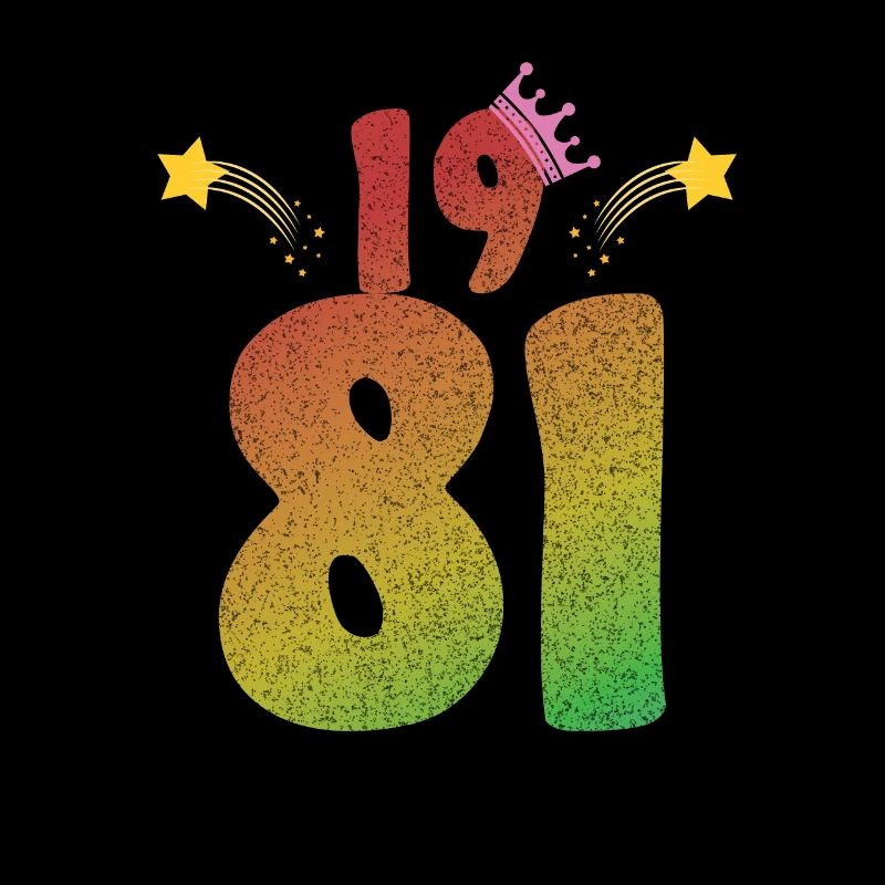 1981 geboren LGBT Geburtstagsgeschenk