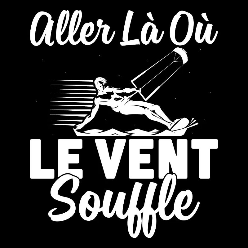 Aller là où le vent souffle | Design kitesurf