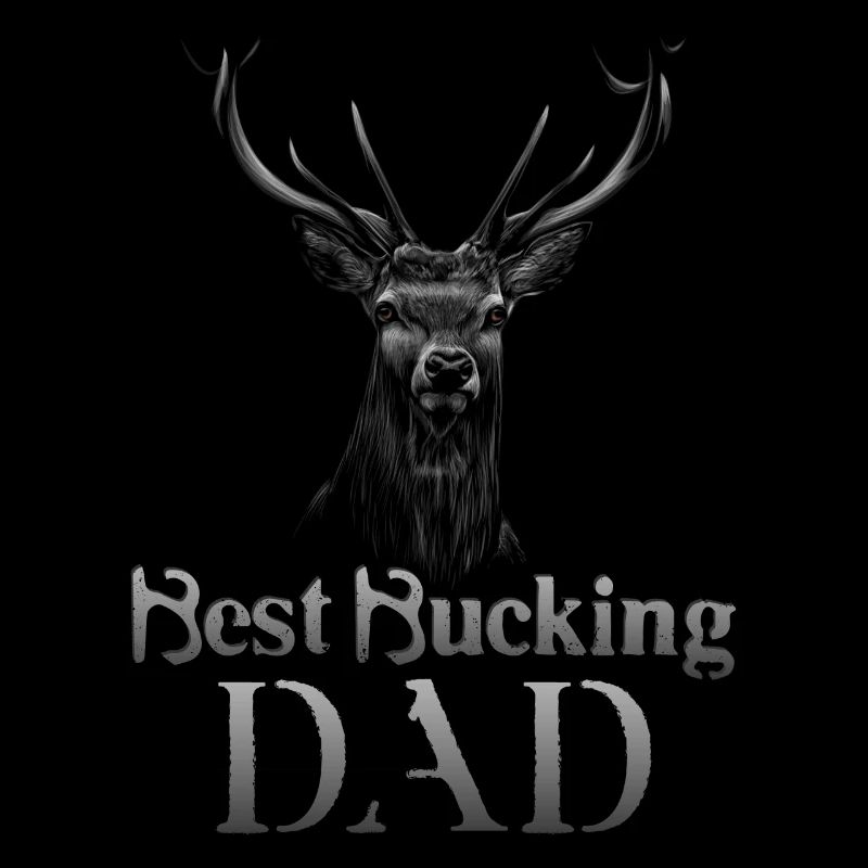Buck Deer Hunting Hunter Father
