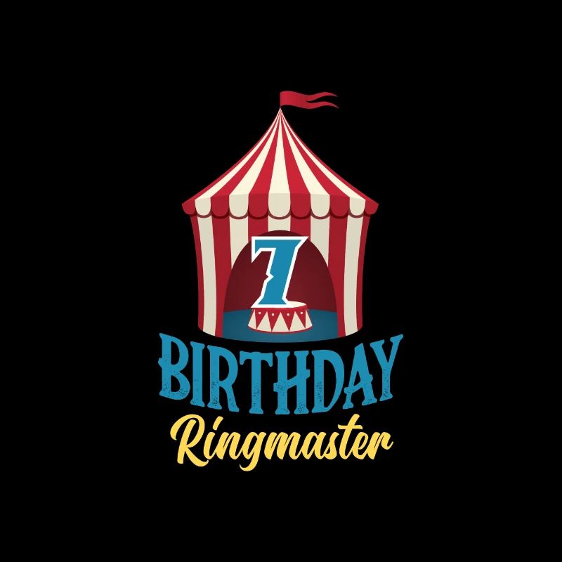 7e anniversaire Directeur de cirque Circus Lover