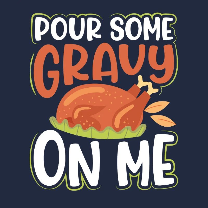 Verser un peu de sauce sur la dinde