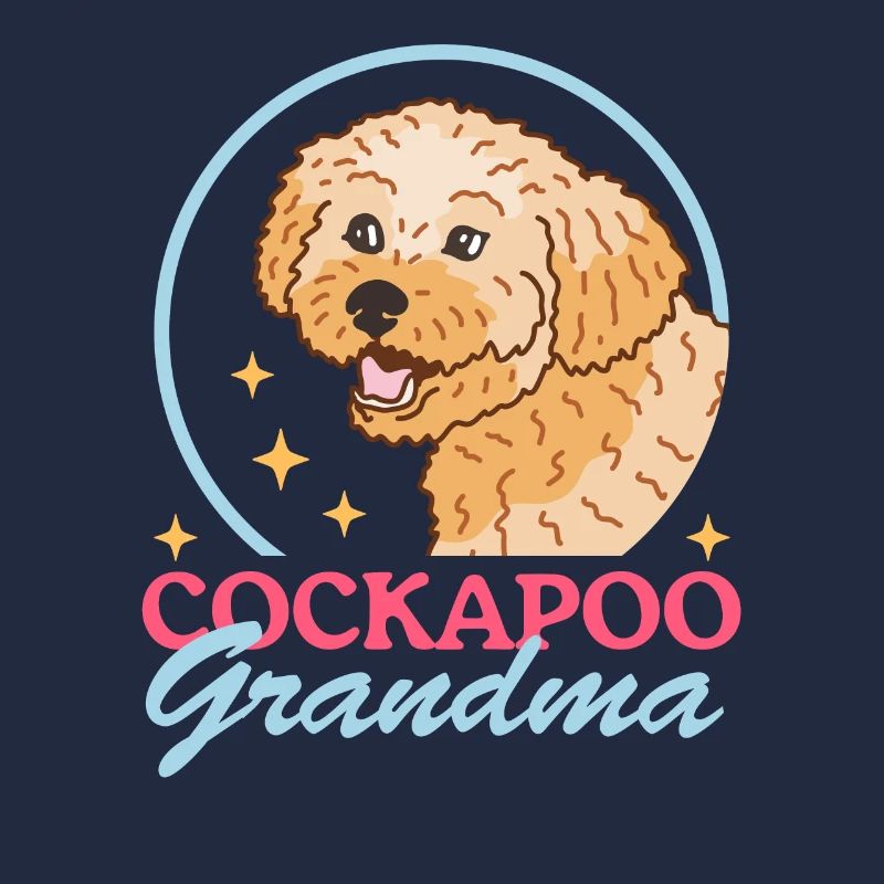 Cockapoo Grand-mère Chien Propriétaire de chien Cadeau
