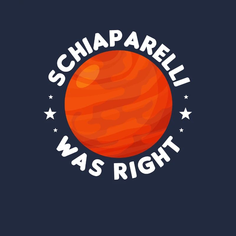 Mars Roter Planet Raumfahrt Astronaut Geschenk