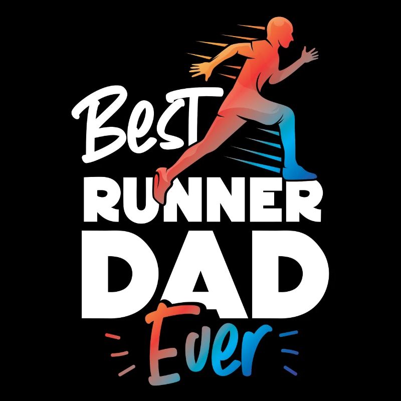 Coureur de course Semi-marathon Papa