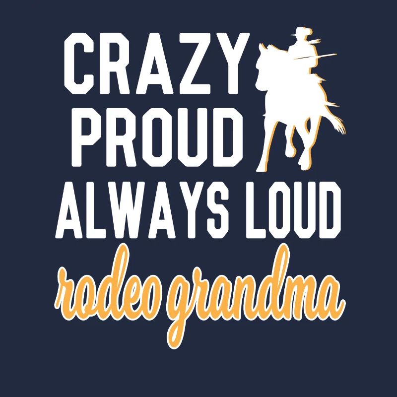 Stolze Rodeo Oma Rodeo-Reiter Großmutter Geschenk