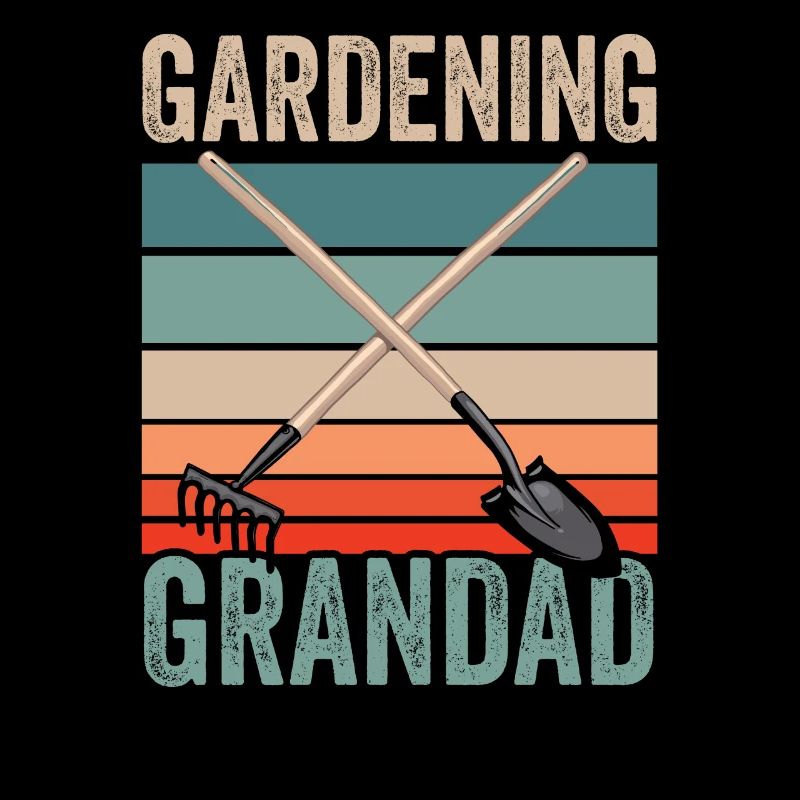 Gartenarbeit Großvater Garten Opa Gärtner