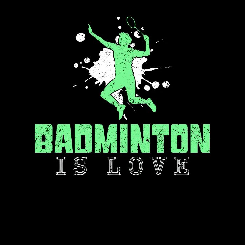 Badminton Spruch