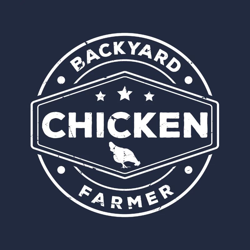 Backyard Chicken Farmer Agriculture Tractor Driver