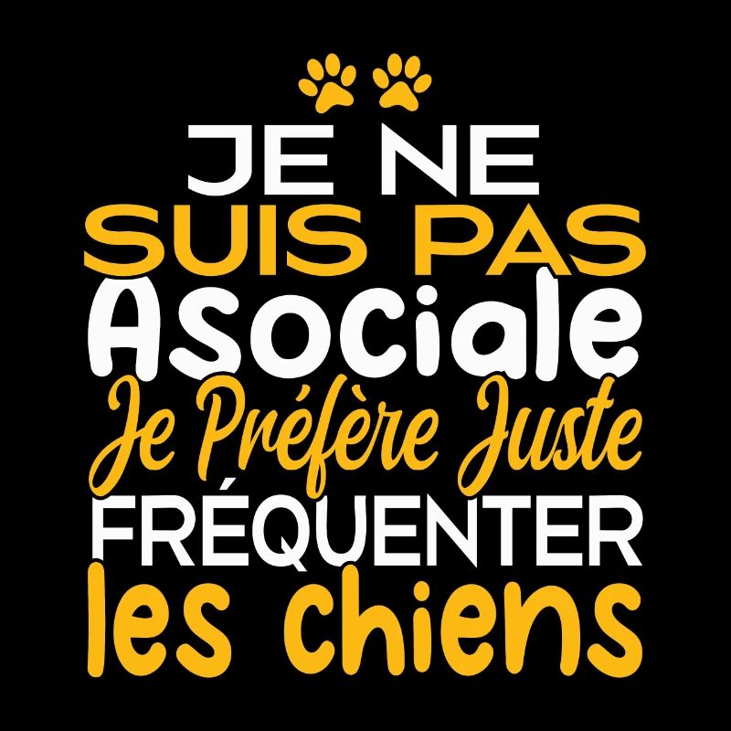 Je préfère juste fréquenter les chiens