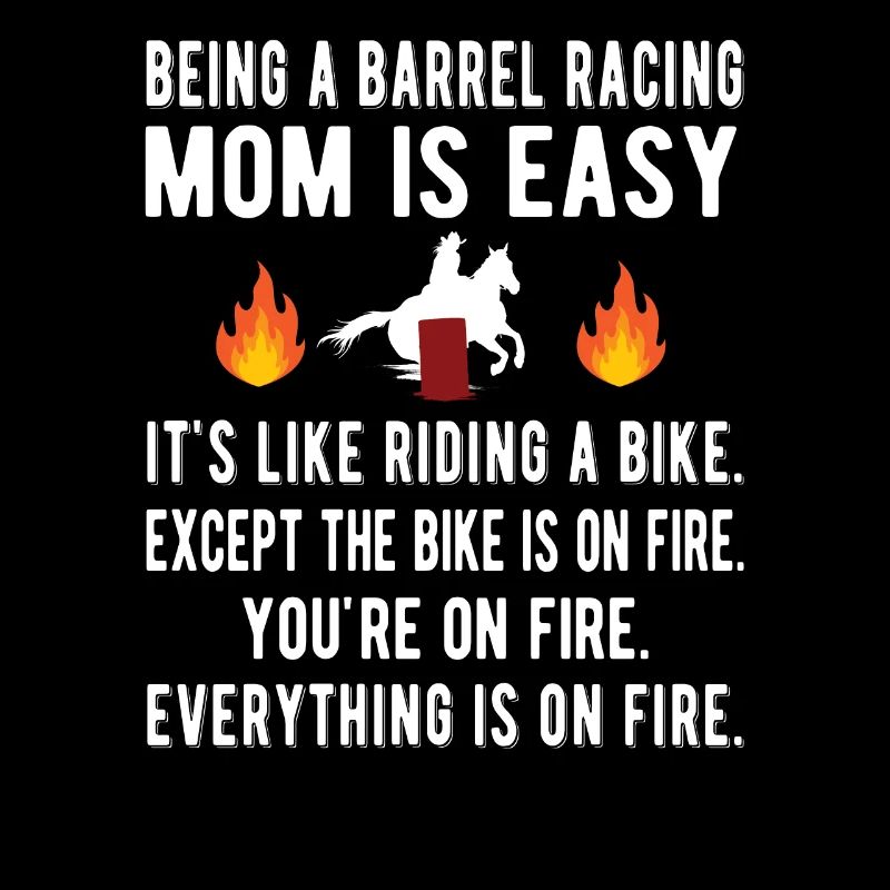 Barrel Racing Mère Barrel Racing Mama Cadeau