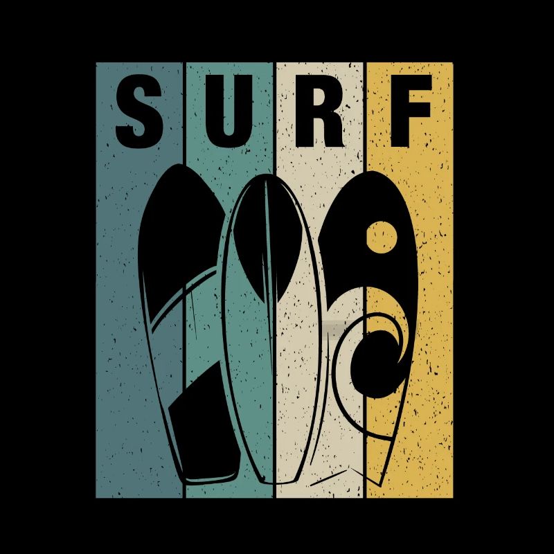 Surfer Riding Waves Surfin Surf