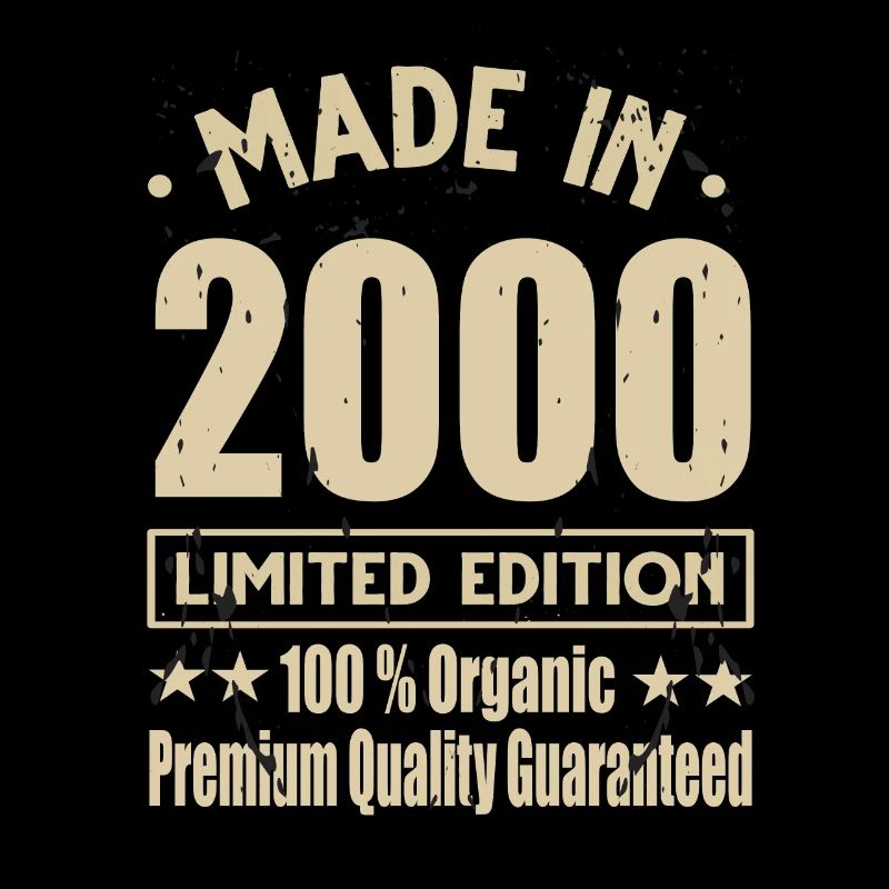 Made in 2000 Vintage Retro Limited Edition