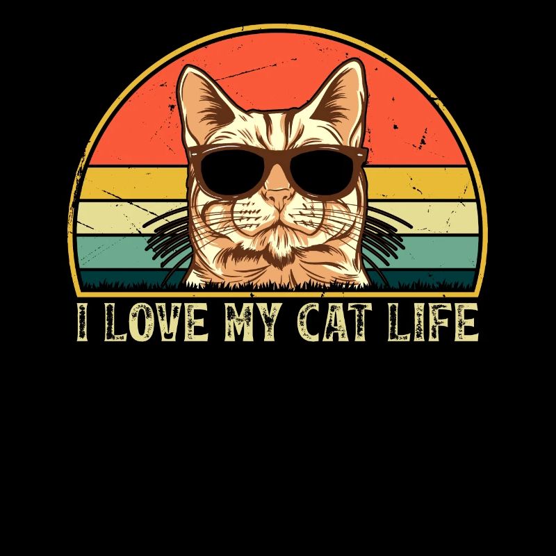 Drôle de propriétaire de chat - J’aime ma vie de chat